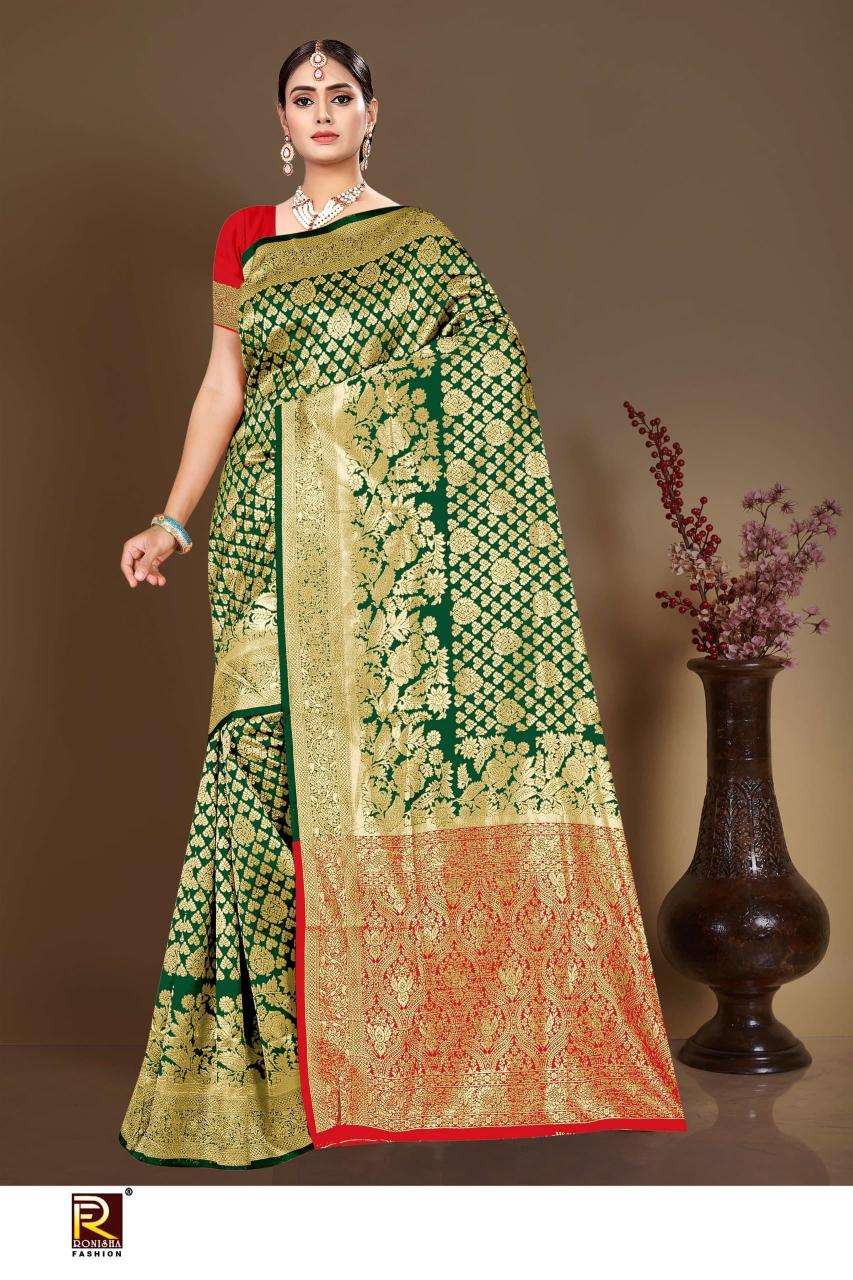 Ronisha fashion d.no-124 Wholesale sarees in Delhi