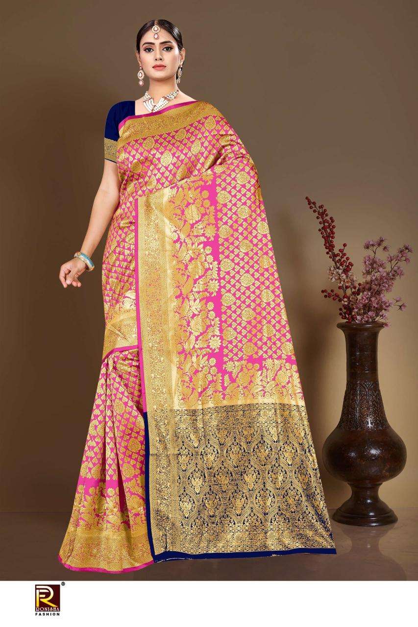 Ronisha fashion d.no-124 Wholesale sarees in Delhi