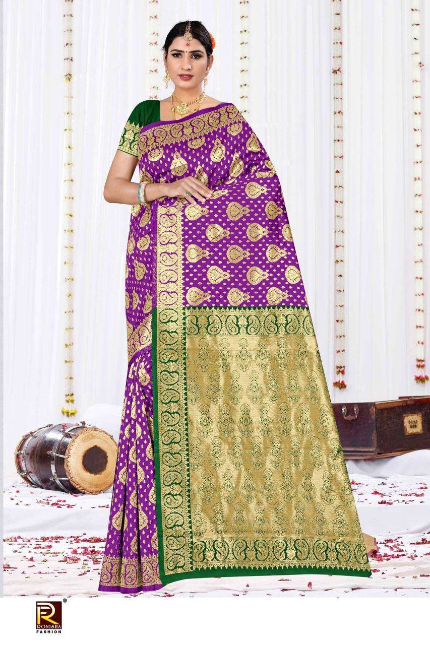 Ronisha fashion d.no-125 Surat saree bazaar