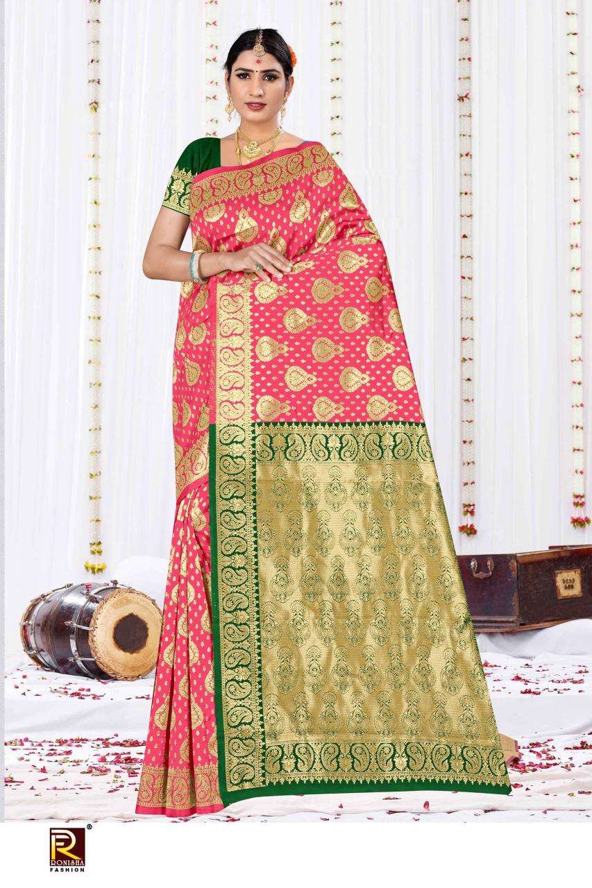 Ronisha fashion d.no-125 Surat saree bazaar