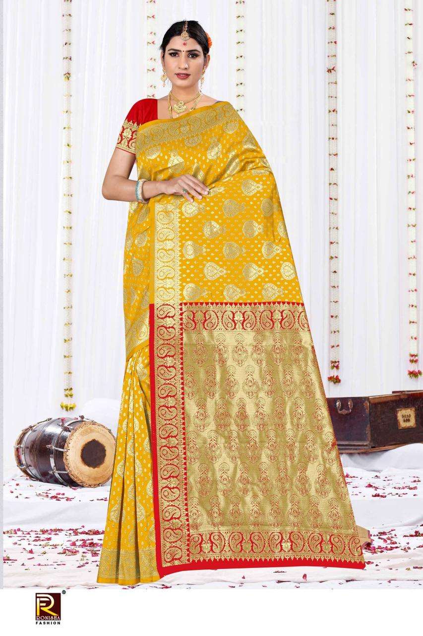 Ronisha fashion d.no-125 Surat saree bazaar