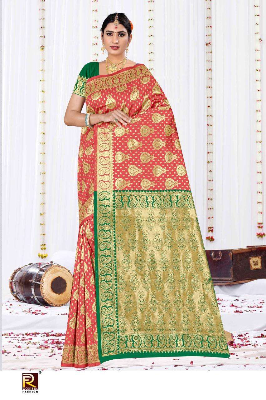 Ronisha fashion d.no-125 Surat saree bazaar