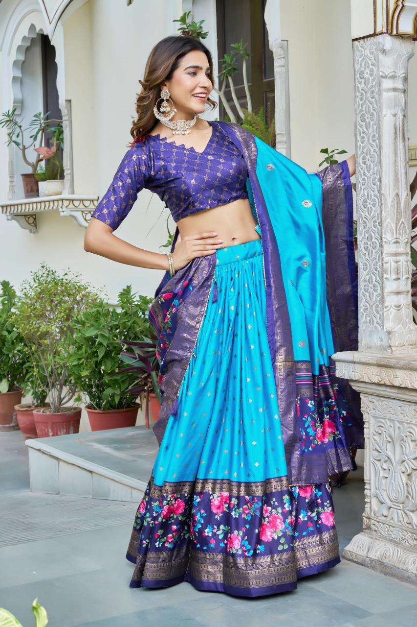 Rosebarry Dola Silk Wholesale lehengha choli in kolkata 