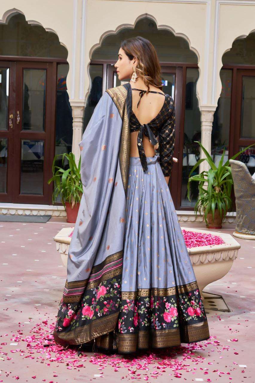 Rosebarry Dola Silk Wholesale lehengha choli in kolkata 