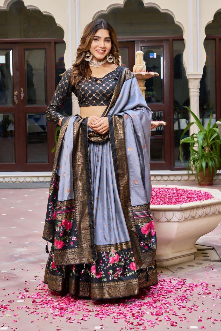 Rosebarry Dola Silk Wholesale lehengha choli in kolkata 