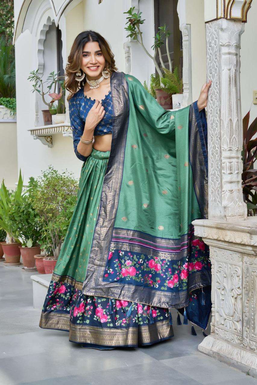 Rosebarry Dola Silk Wholesale lehengha choli in kolkata 