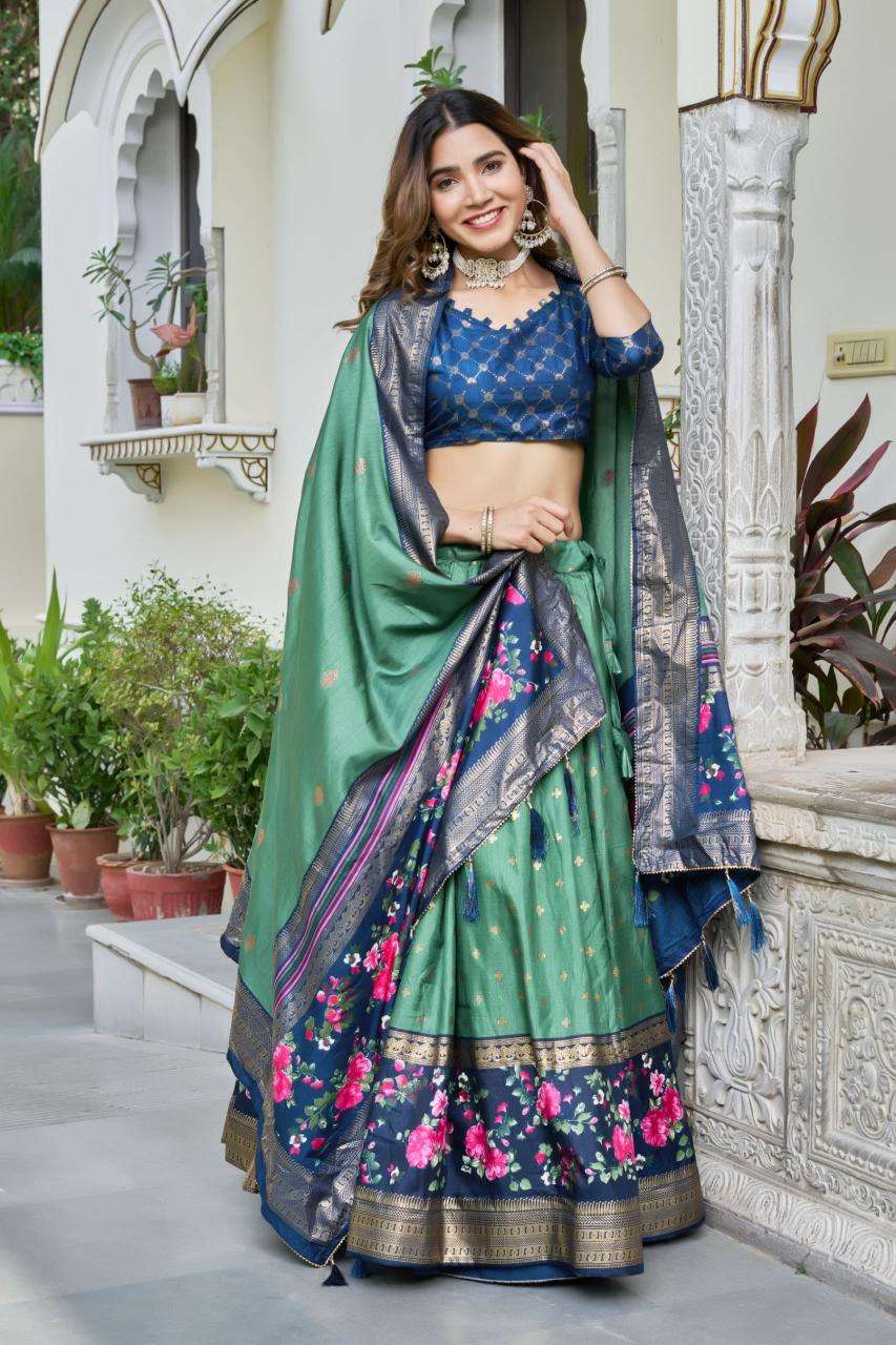 Rosebarry Dola Silk Wholesale lehengha choli in kolkata 
