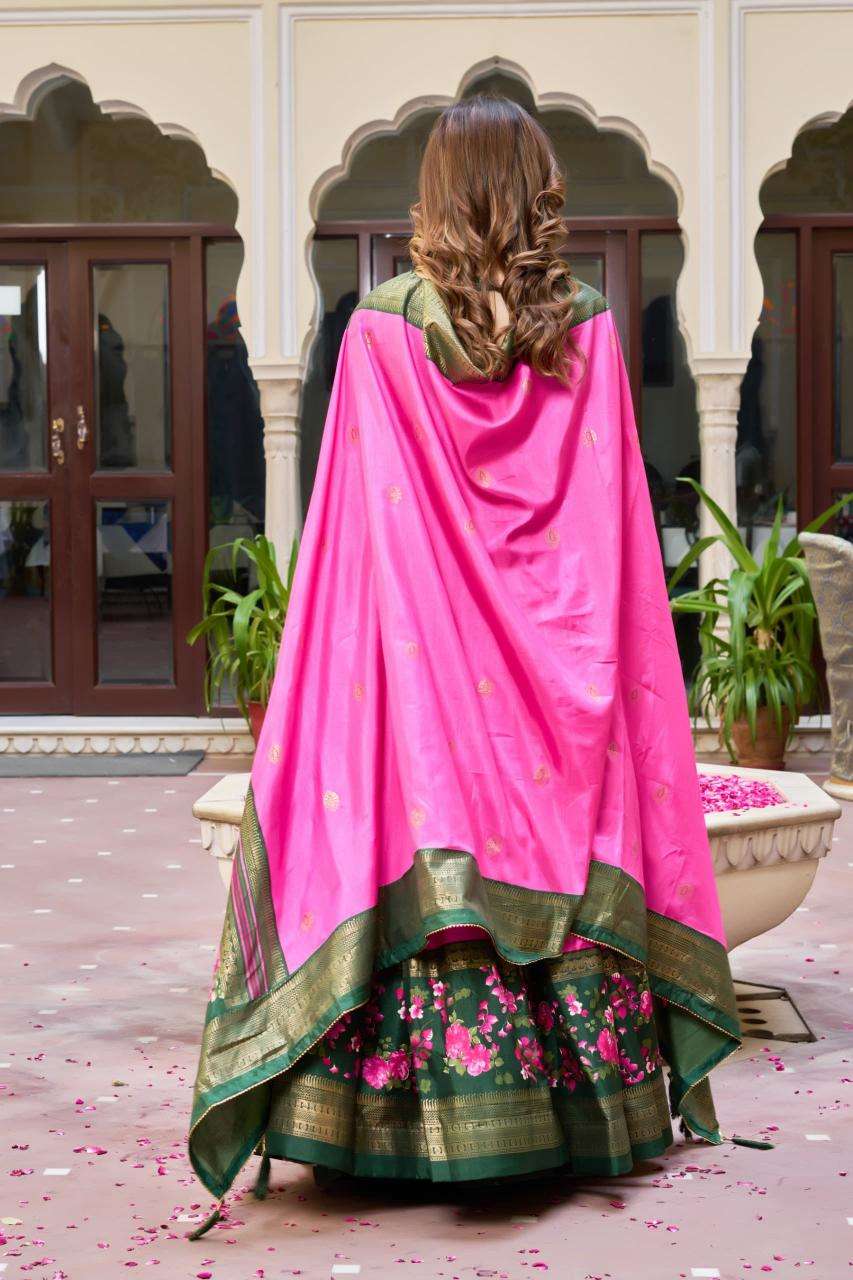 Rosebarry Dola Silk Wholesale lehengha choli in kolkata 