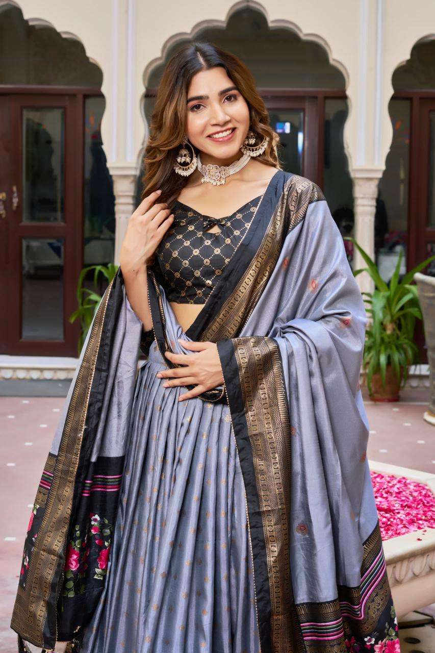 Rosebarry Dola Silk Wholesale lehengha choli in kolkata 