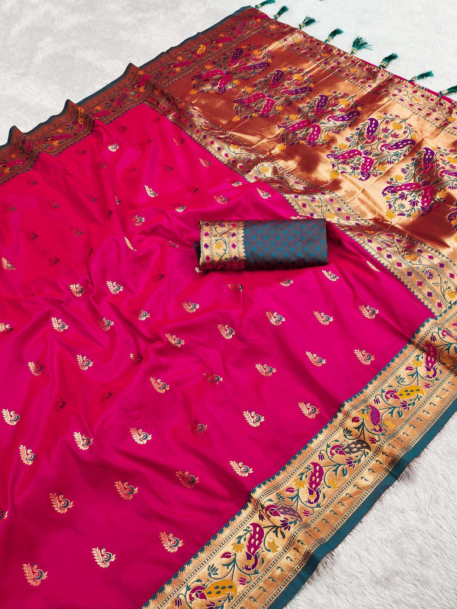Royal paithani-1 Designer Sarees Wholesale Online