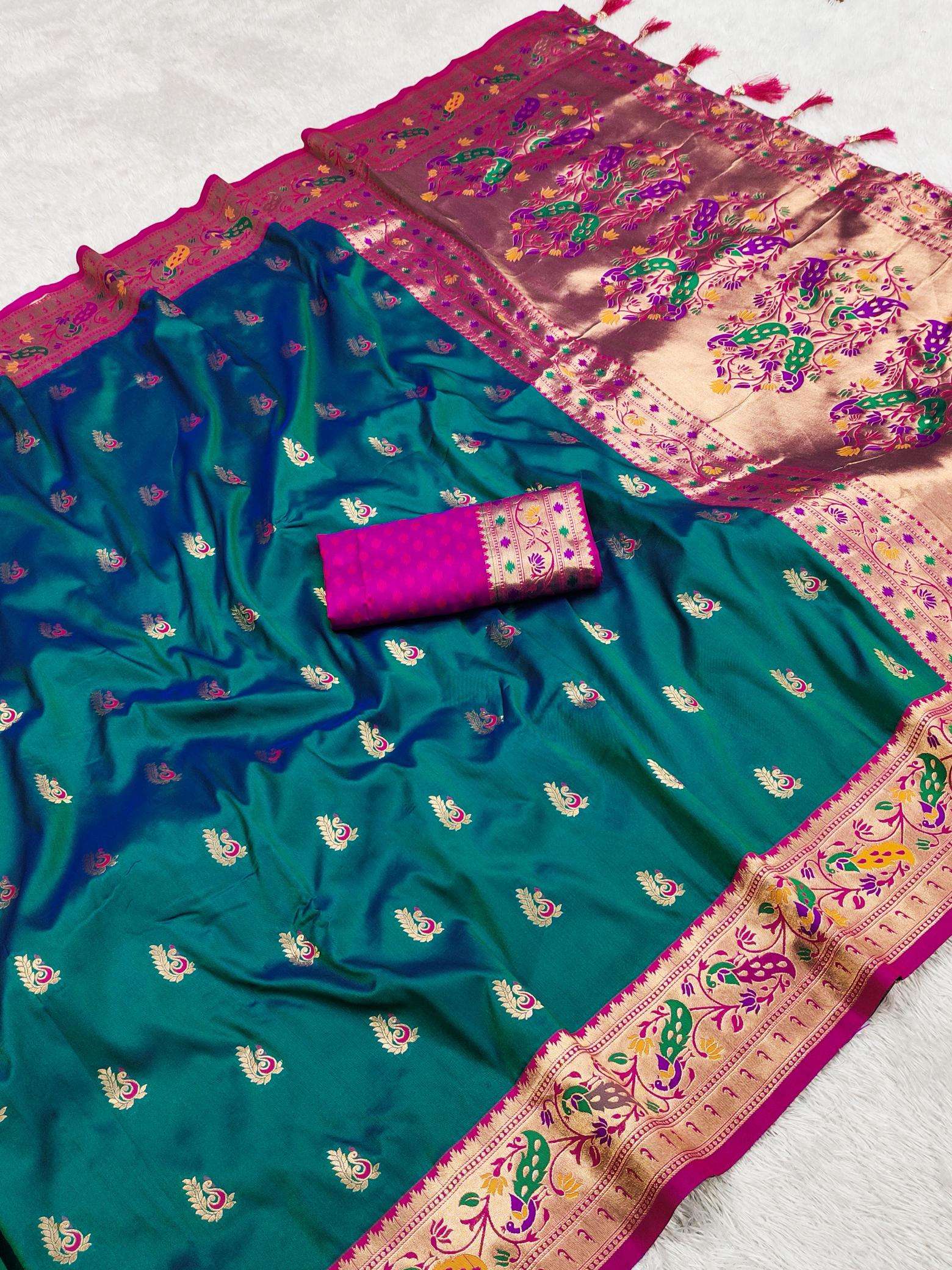 Royal paithani-1 Designer Sarees Wholesale Online