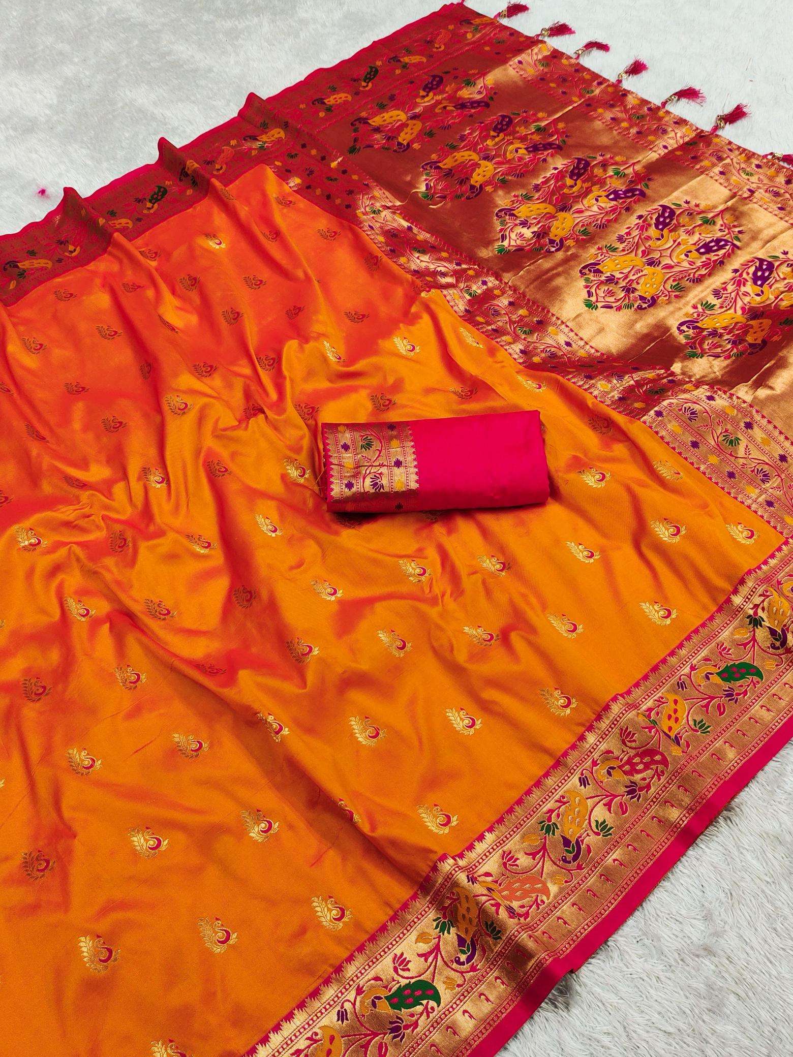 Royal paithani-1 Designer Sarees Wholesale Online