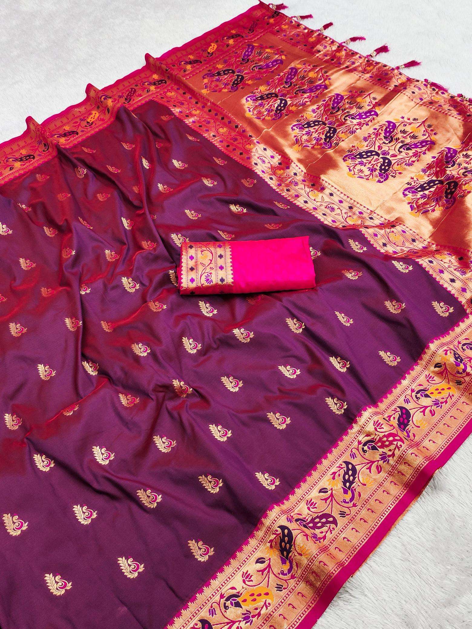 Royal paithani-1 Designer Sarees Wholesale Online
