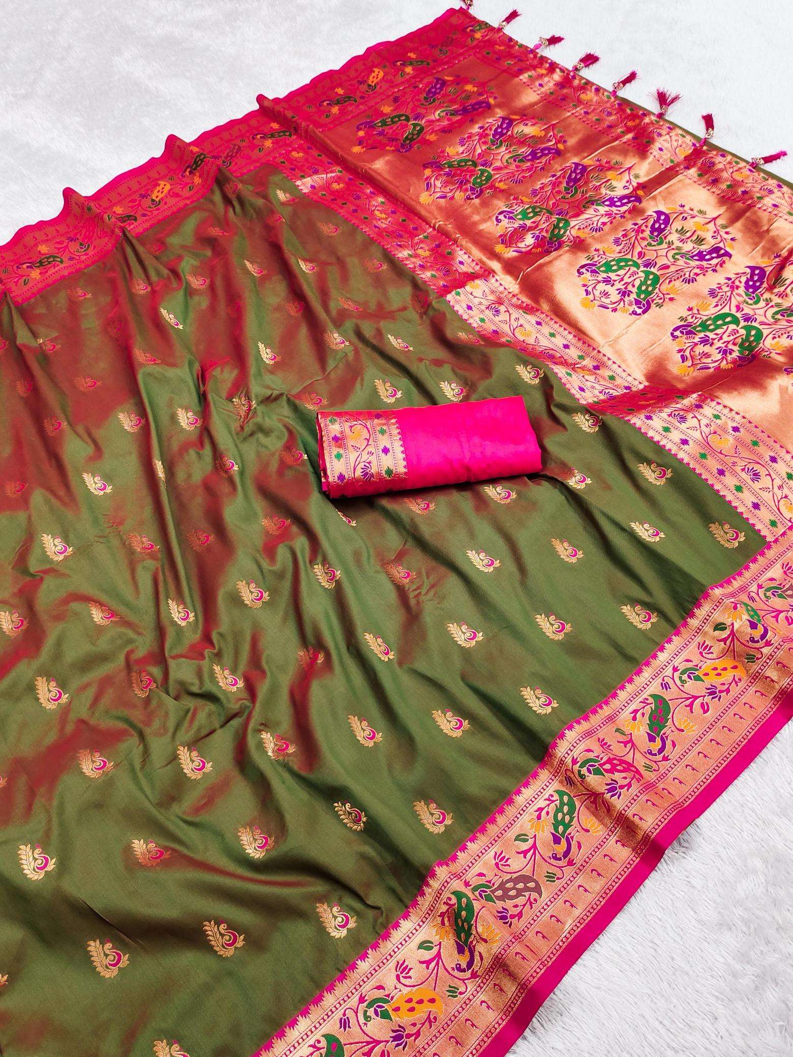 Royal paithani-1 Designer Sarees Wholesale Online