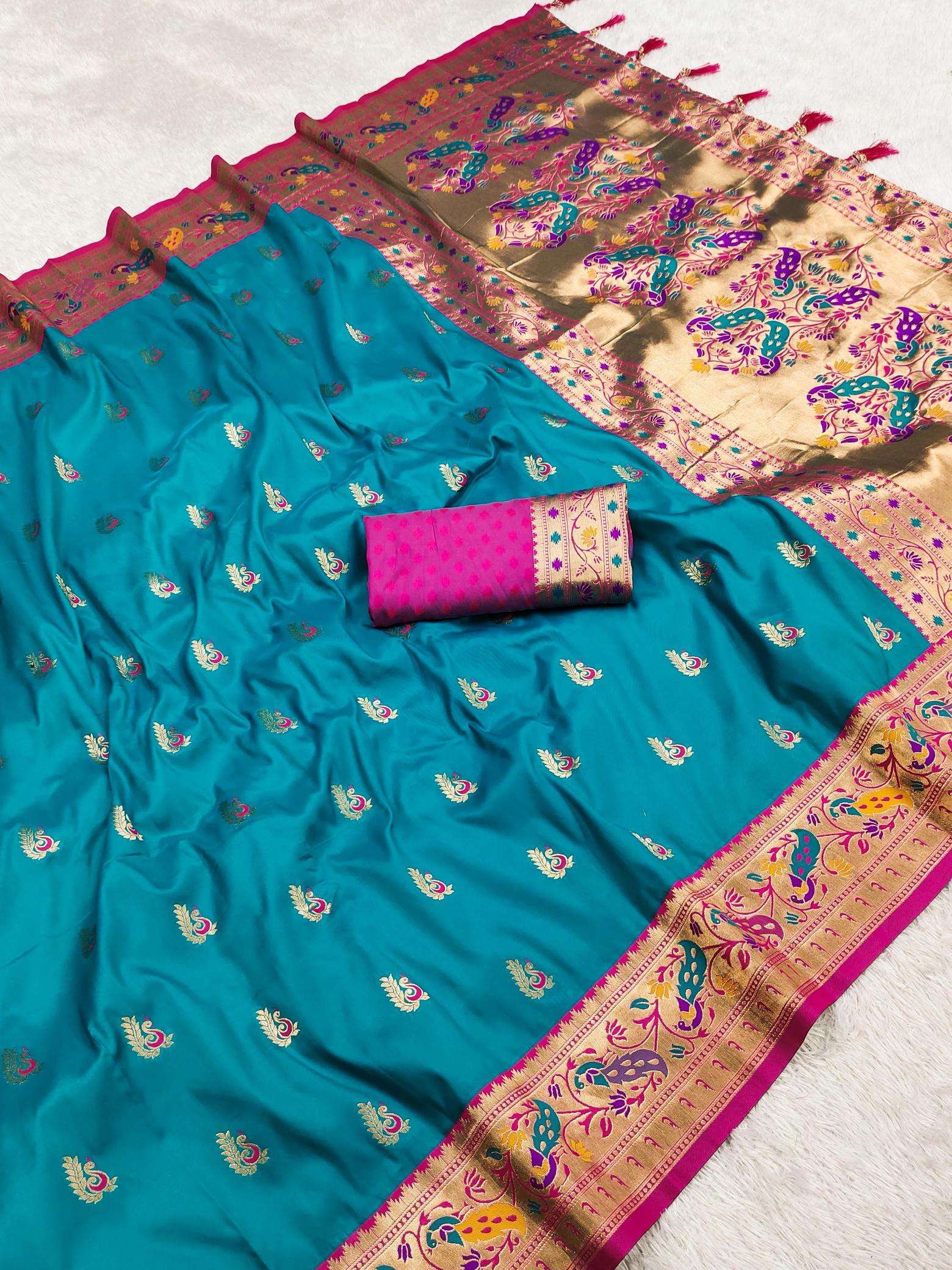 Royal paithani-1 Designer Sarees Wholesale Online