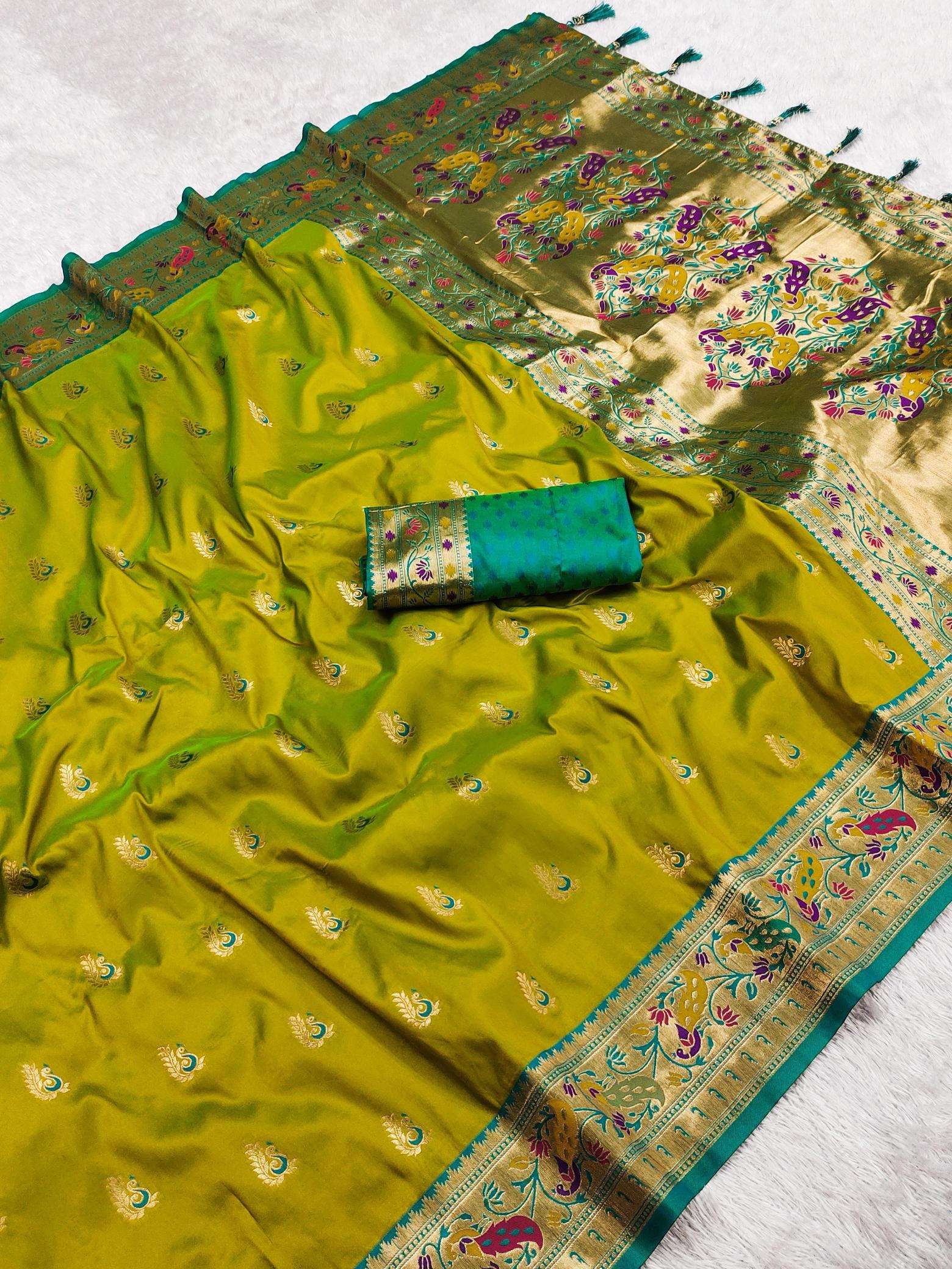 Royal paithani-1 Designer Sarees Wholesale Online