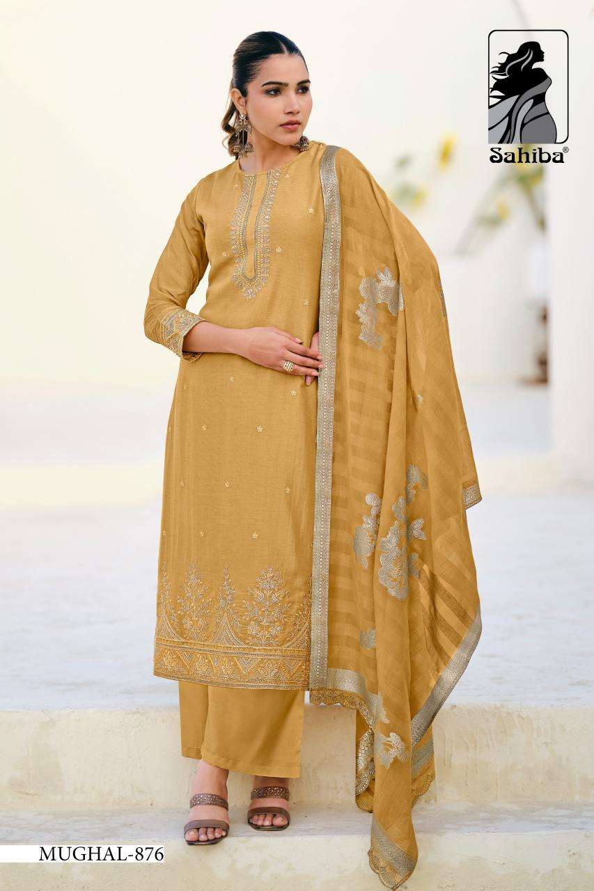 SAHIBA MUGHAL Unstitched dress materials