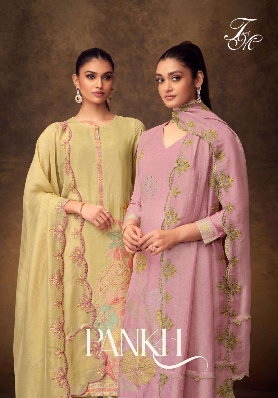 SAHIBA T&M PANKH Wholesale dress material online India