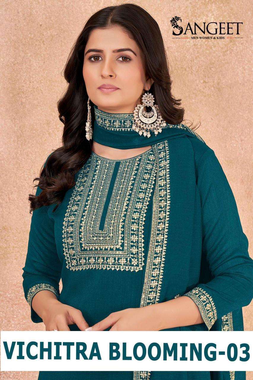 Sangeet vichitra blooming 3 Kurtis manufacturer in Bangalore