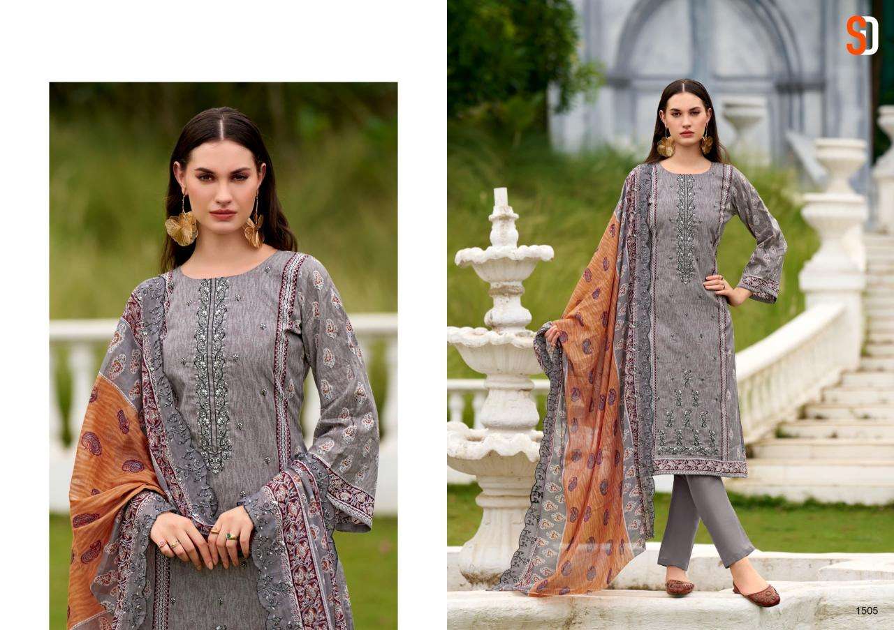 Sharadddha designer bin saeed vol 15 Bulk dress materials suppliers