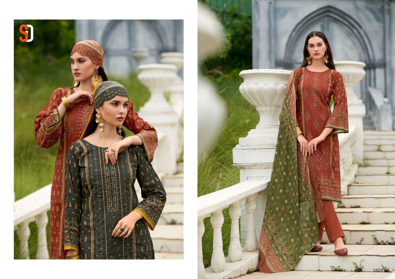 Sharadddha designer bin saeed vol 15 Bulk dress materials suppliers