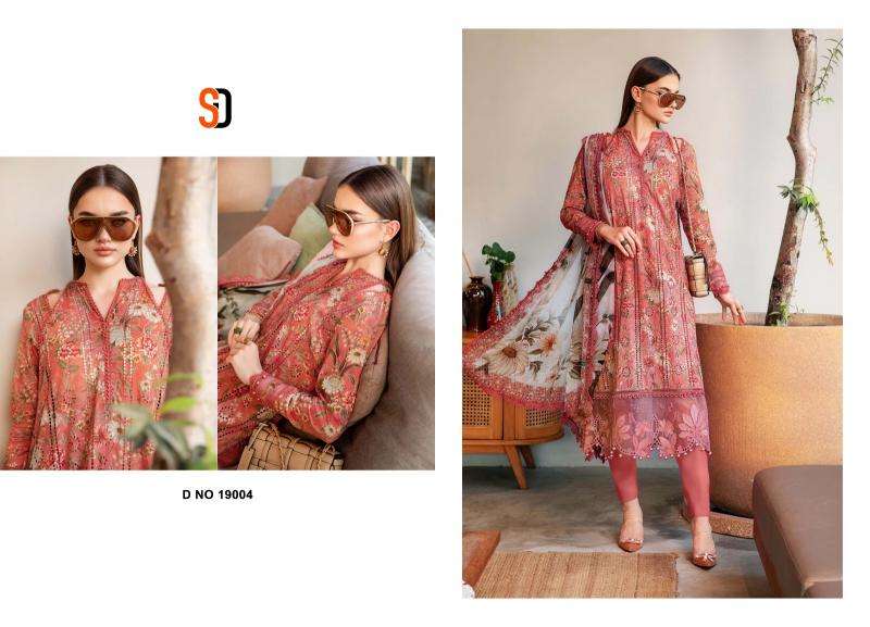 Sharaddha designer maria b.vol 19 Wholesale dress material suppliers