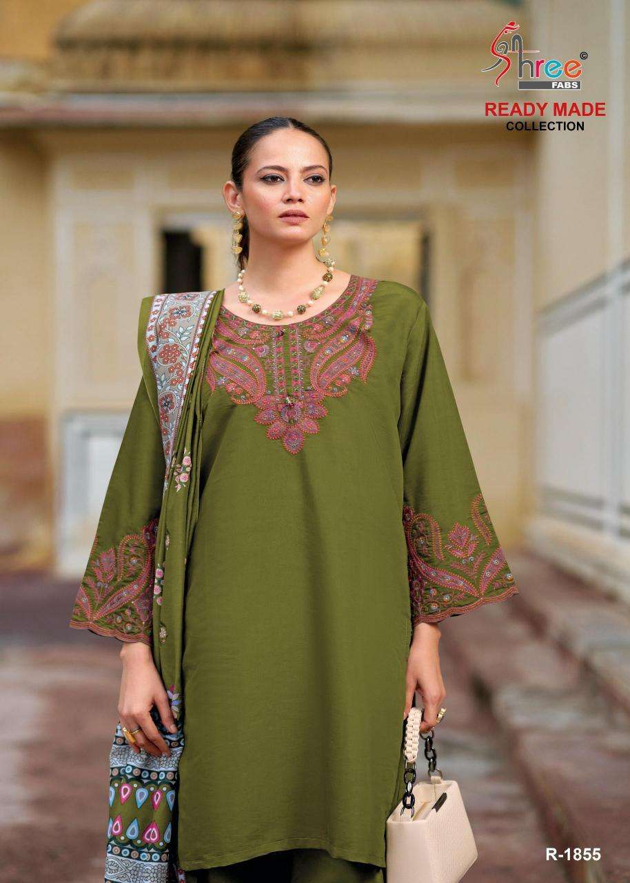 Shree fab d.no-1855 Indian Salwar Kameez Wholesale