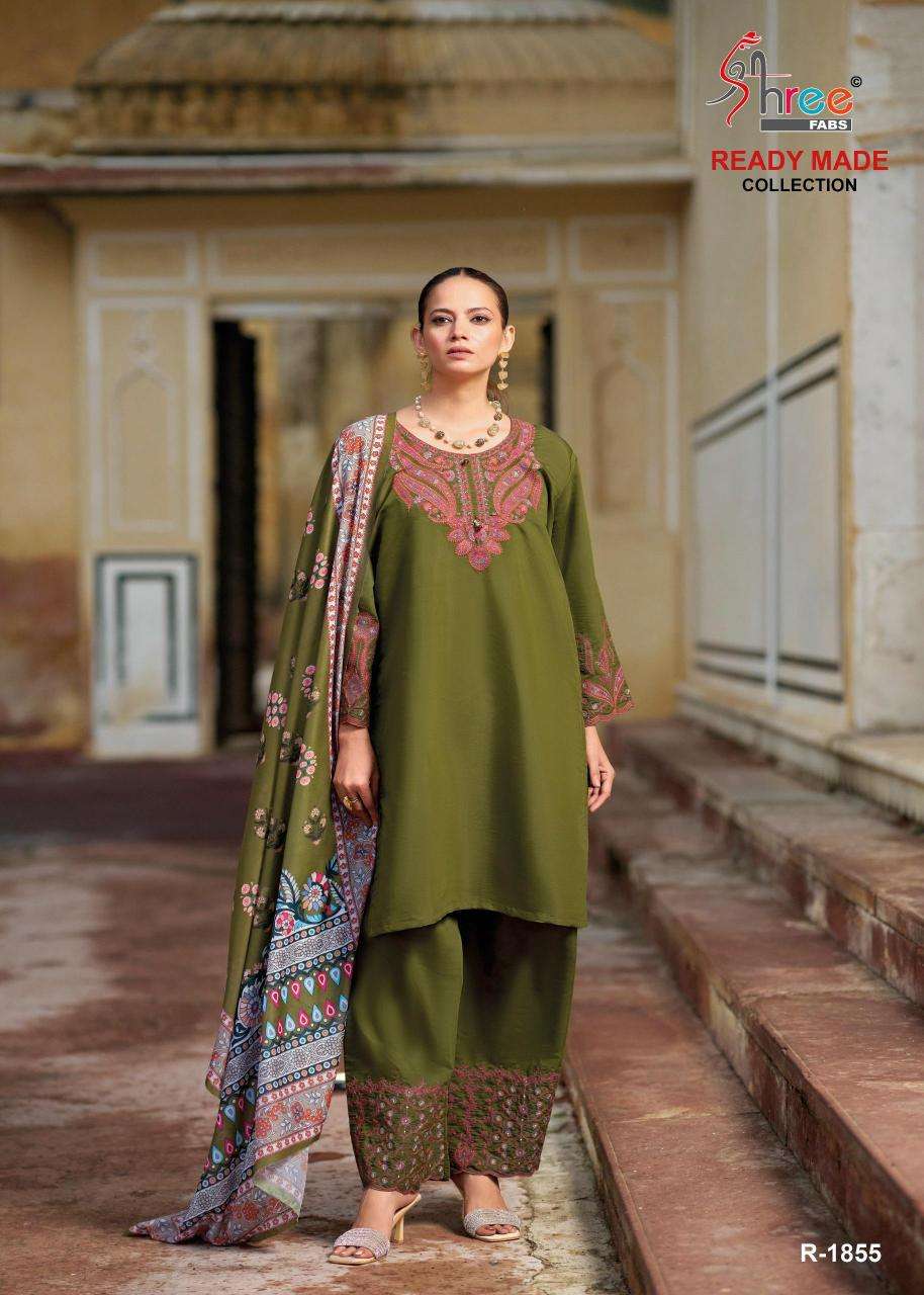 Shree fab d.no-1855 Indian Salwar Kameez Wholesale