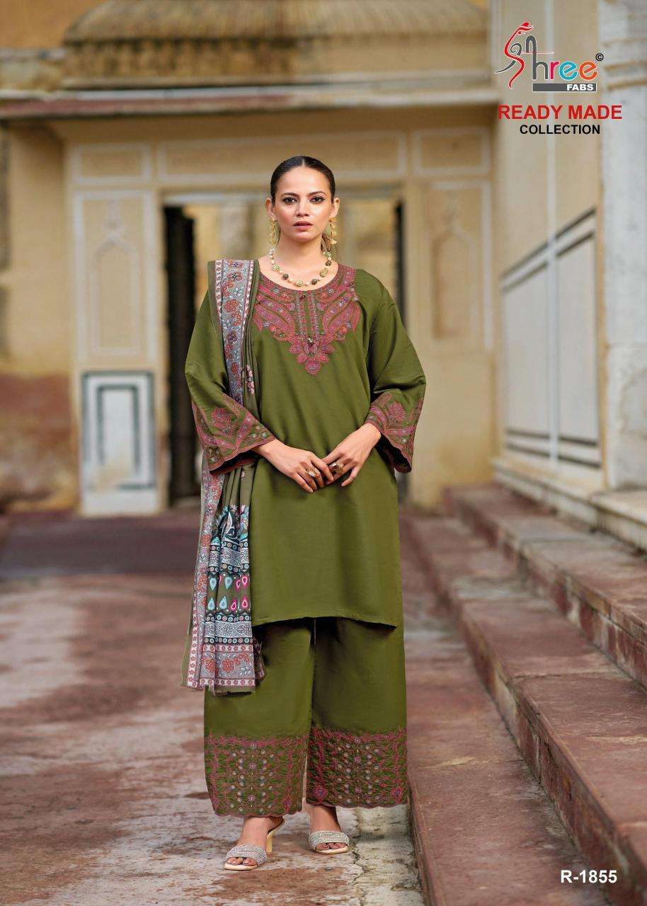 Shree fab d.no-1855 Indian Salwar Kameez Wholesale