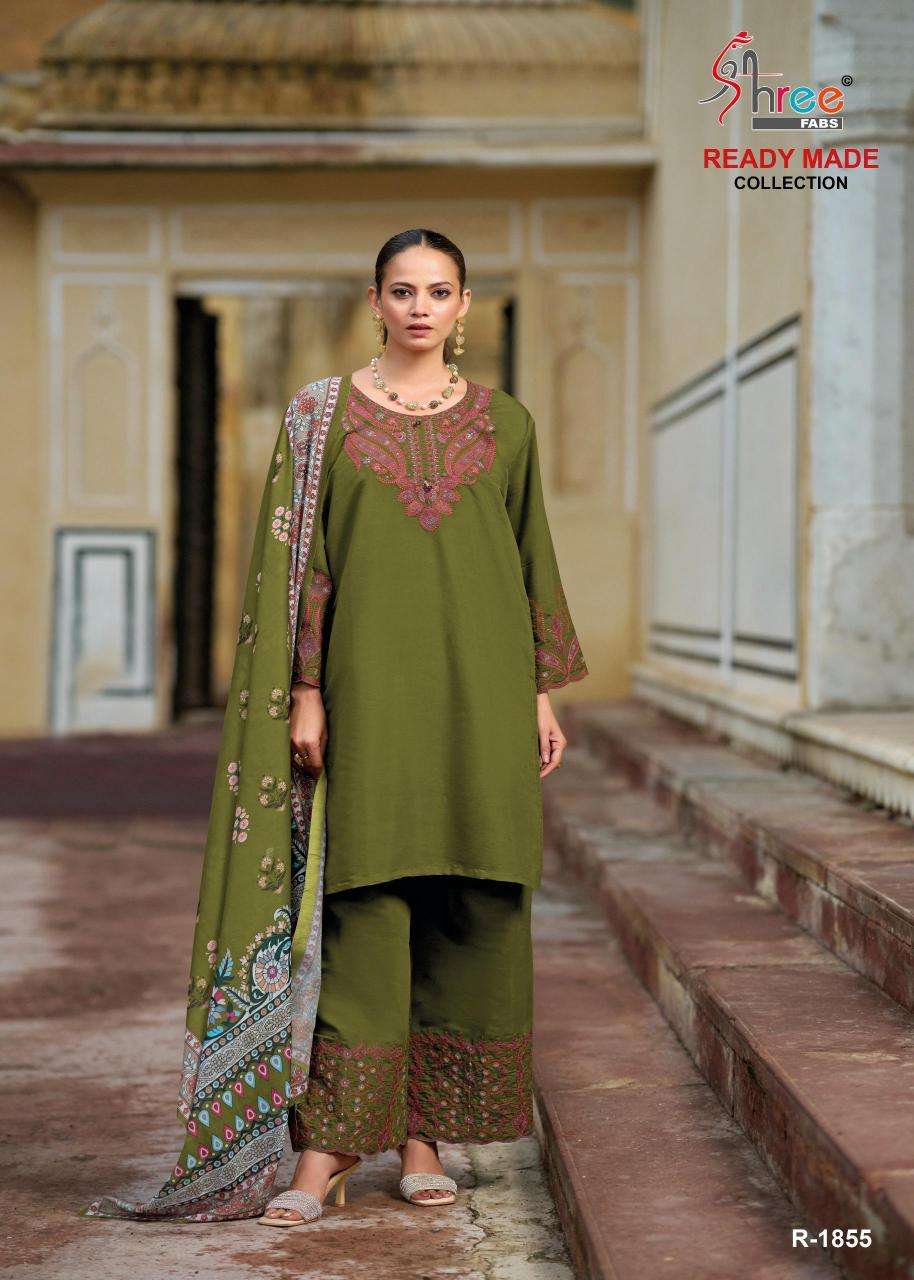 Shree fab d.no-1855 Indian Salwar Kameez Wholesale