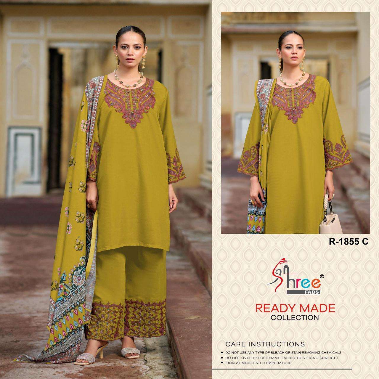Shree fab d.no-1855 Indian Salwar Kameez Wholesale