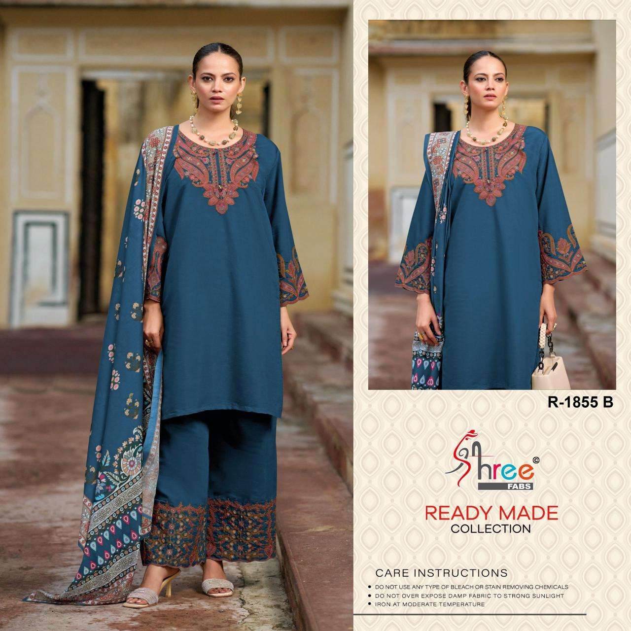 Shree fab d.no-1855 Indian Salwar Kameez Wholesale