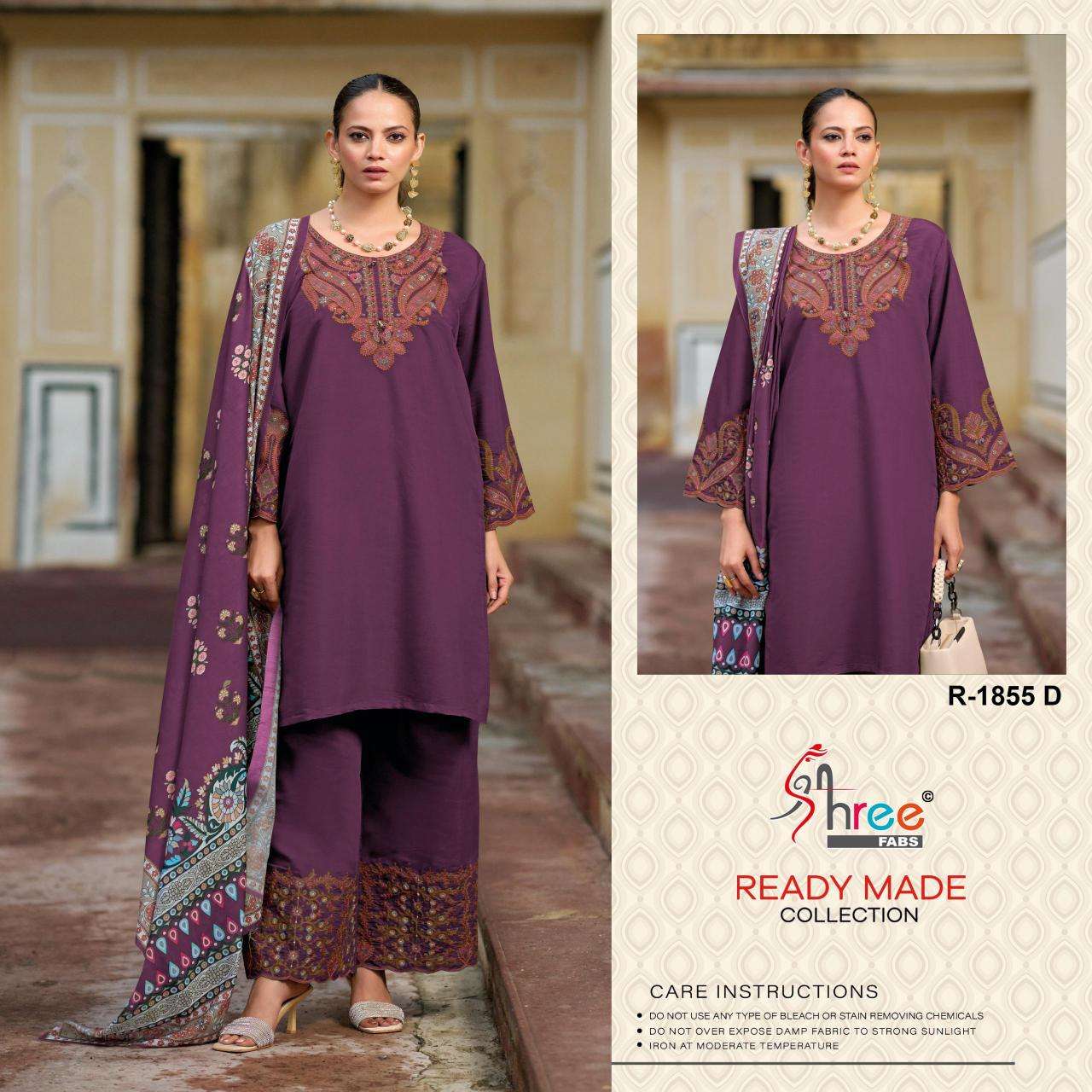 Shree fab d.no-1855 Indian Salwar Kameez Wholesale
