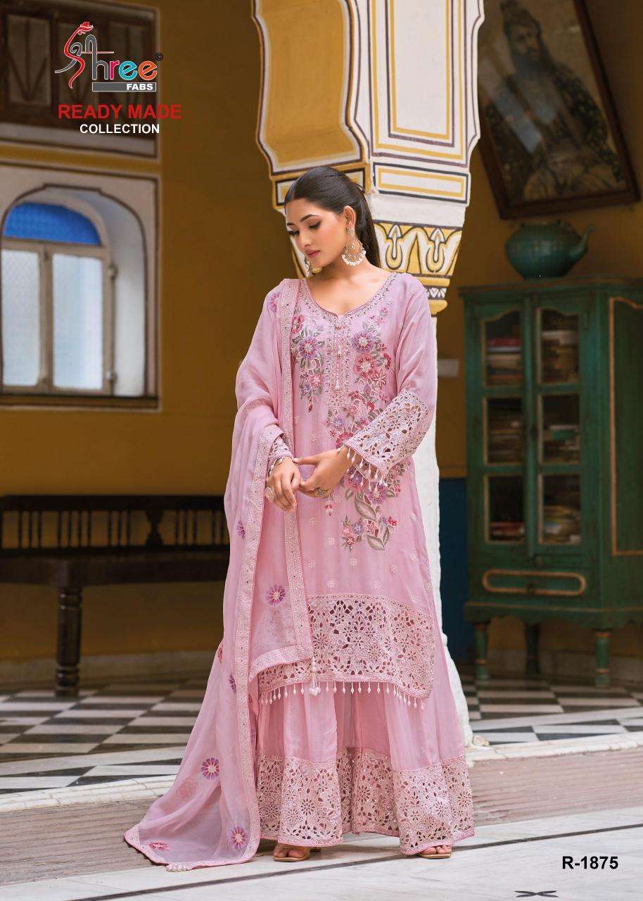 Shree fab d.no-1875 Indian Wholesale Salwar Kameez