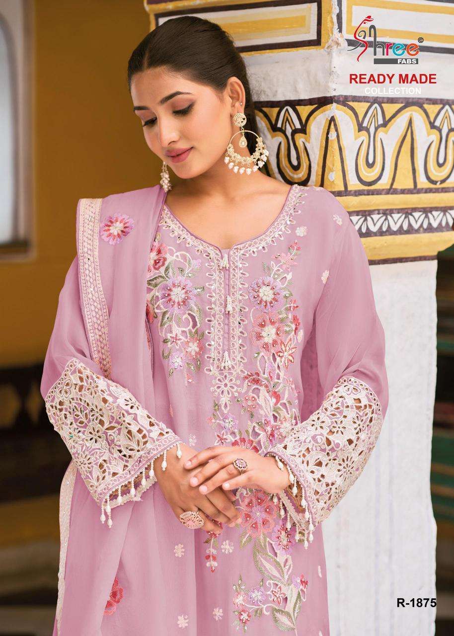 Shree fab d.no-1875 Indian Wholesale Salwar Kameez