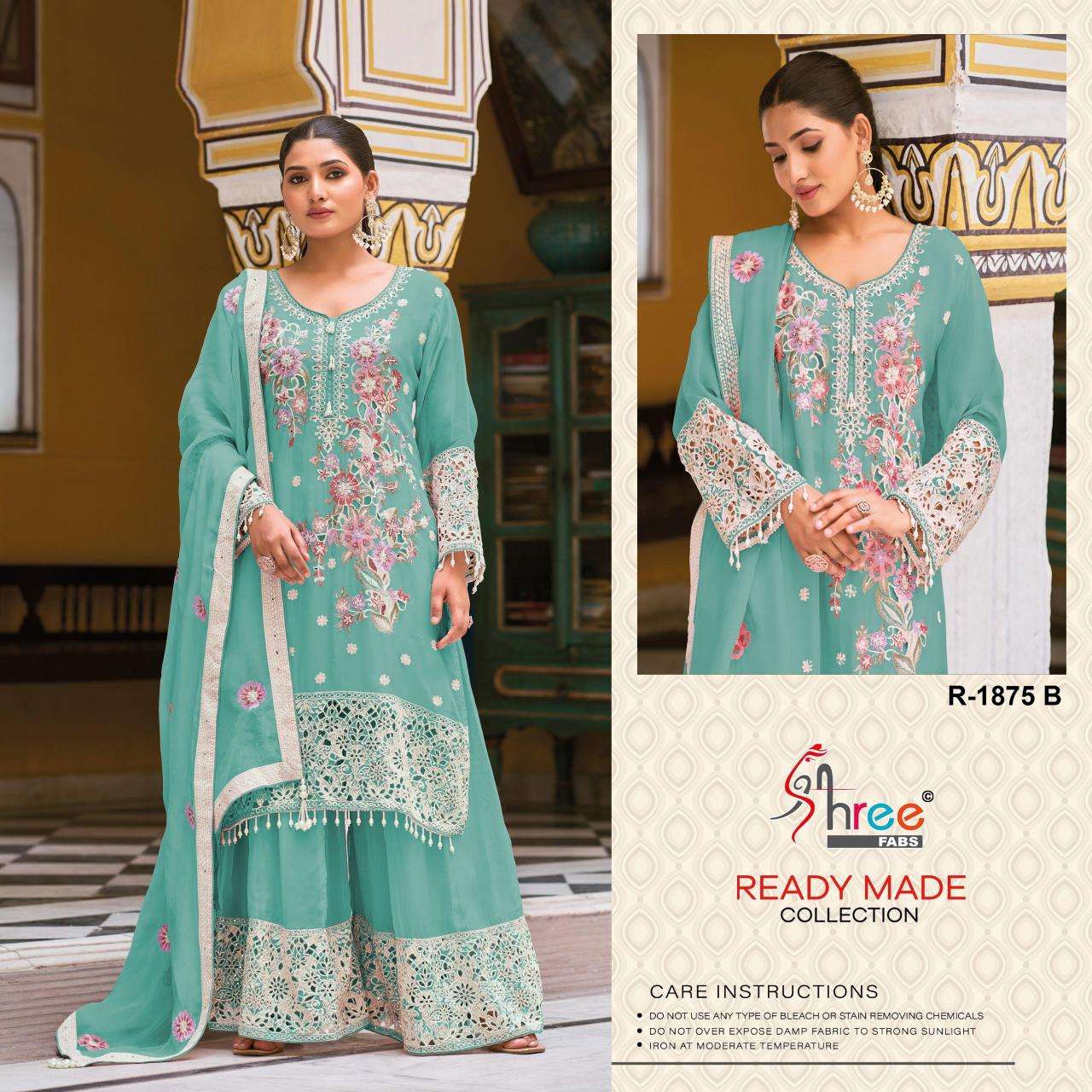 Shree fab d.no-1875 Indian Wholesale Salwar Kameez