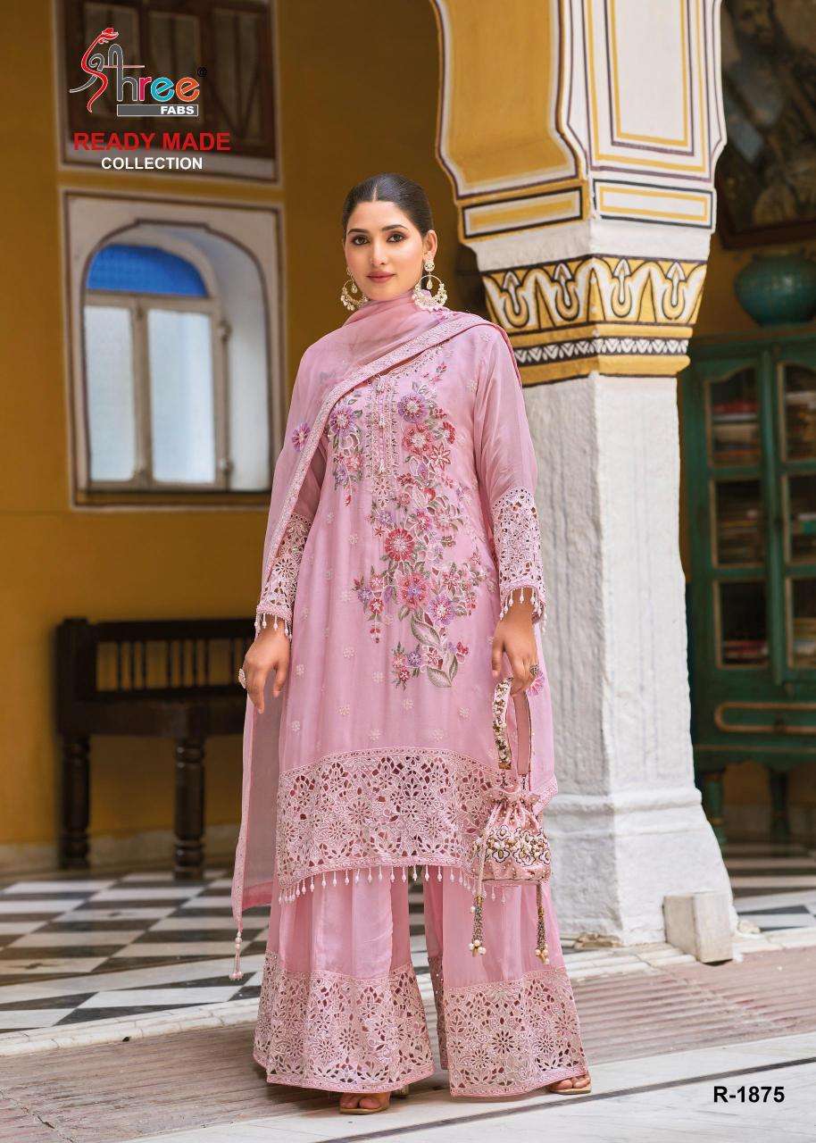 Shree fab d.no-1875 Indian Wholesale Salwar Kameez