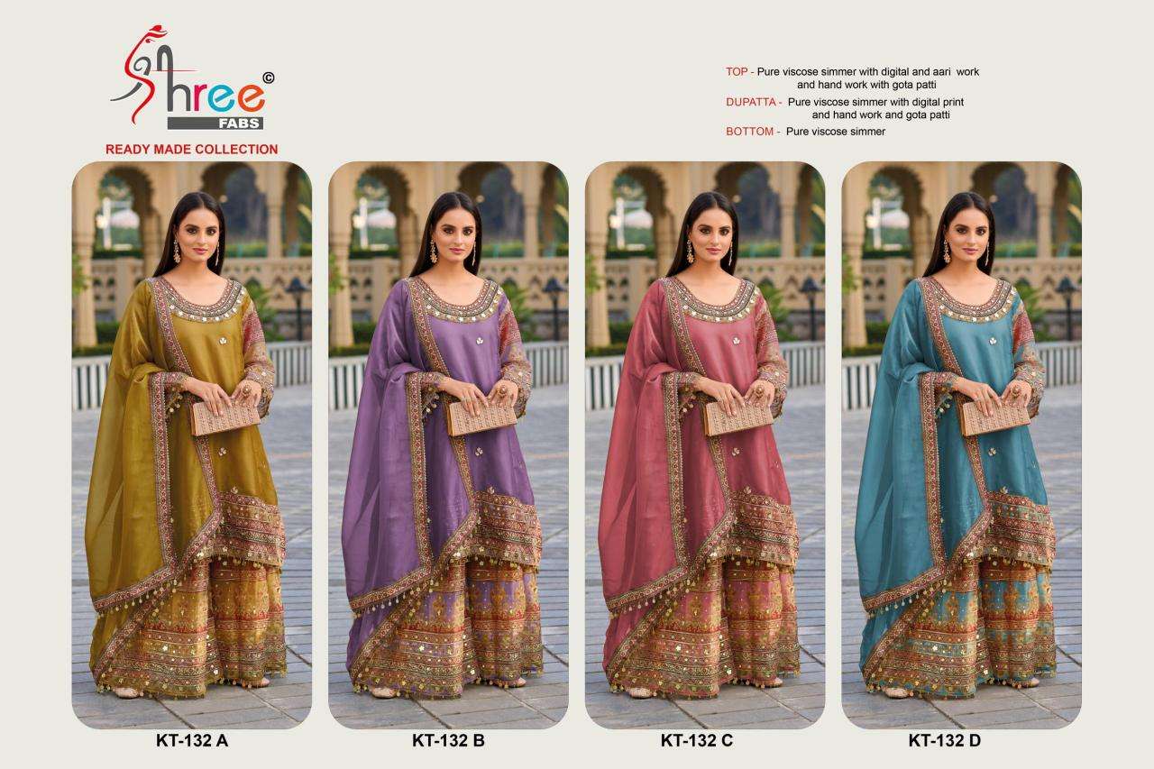 Shree fab d.no-k t 132 Bulk salwar kameez supplier