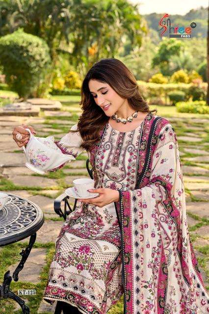 Shree fab d.no-KT-125 Dress material distributor in Hyderabad