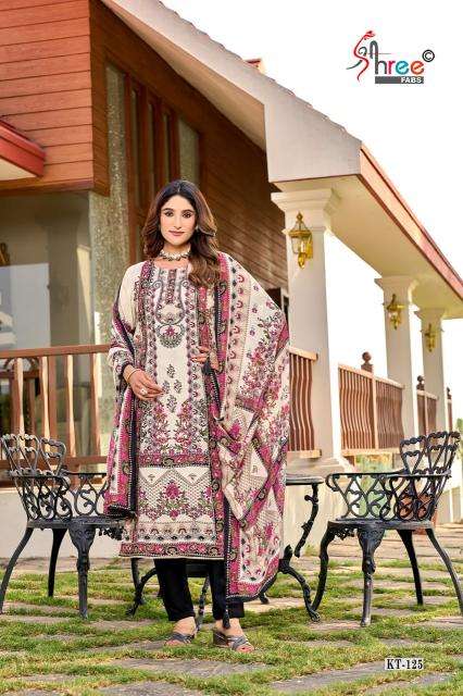 Shree fab d.no-KT-125 Dress material distributor in Hyderabad