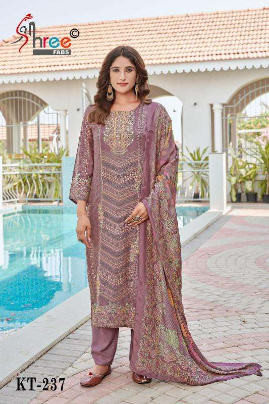 Shree fab d.no-KT-237 Dress material wholesale market in Hyderabad