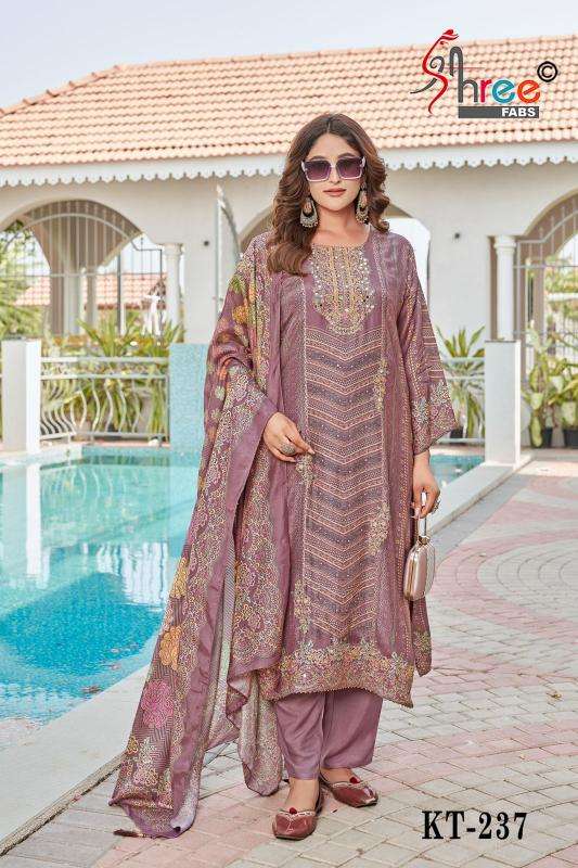 Shree fab d.no-KT-237 Dress material wholesale market in Hyderabad