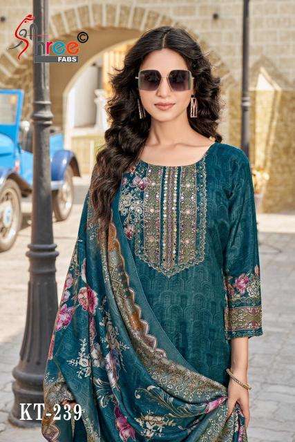 Shree fab d.no-KT-239 Dress materials wholesaler in Hyderabad