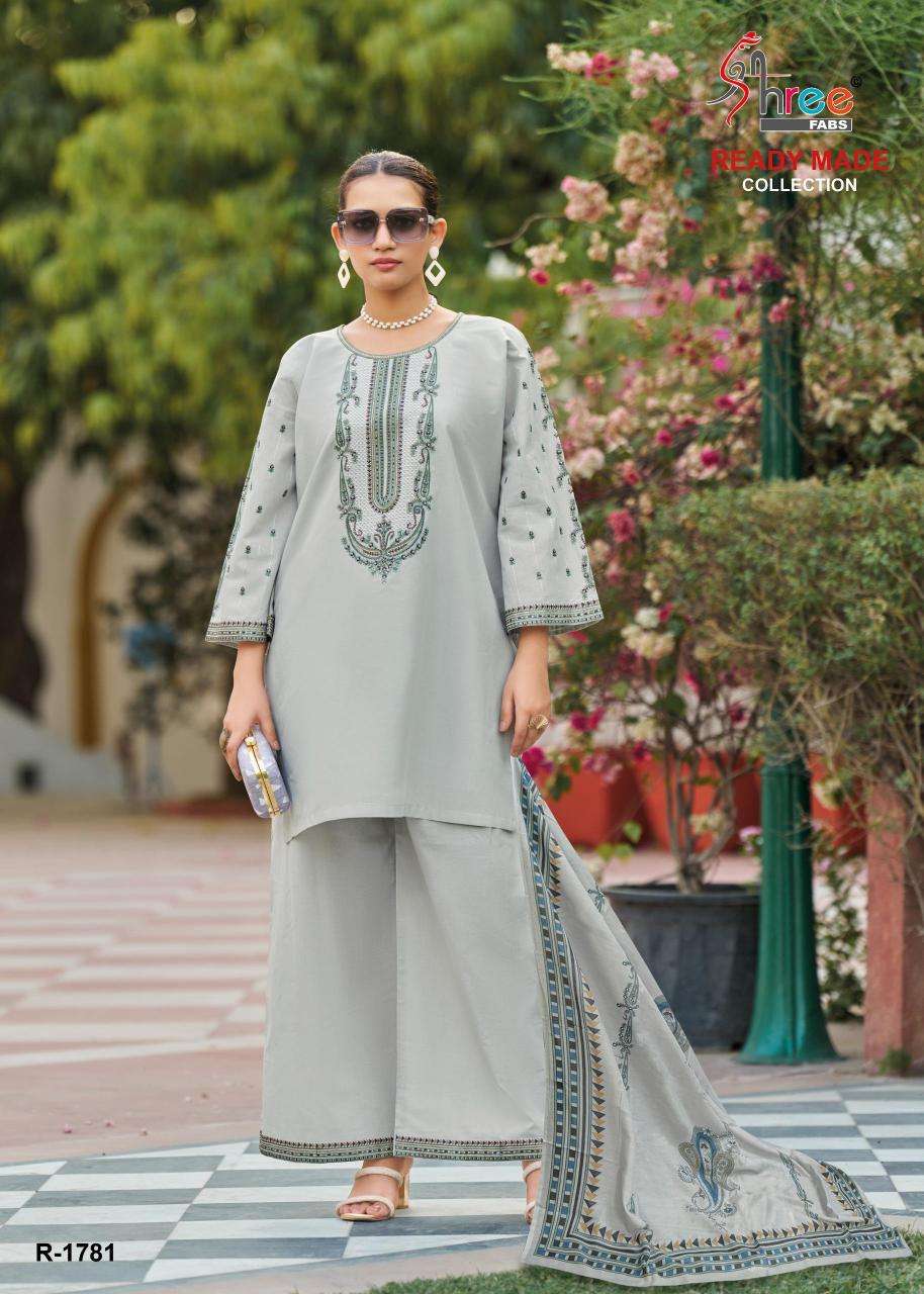 Shree fab desin 1781 readyment cottan collection 3 Kurti wholesale market in Surat