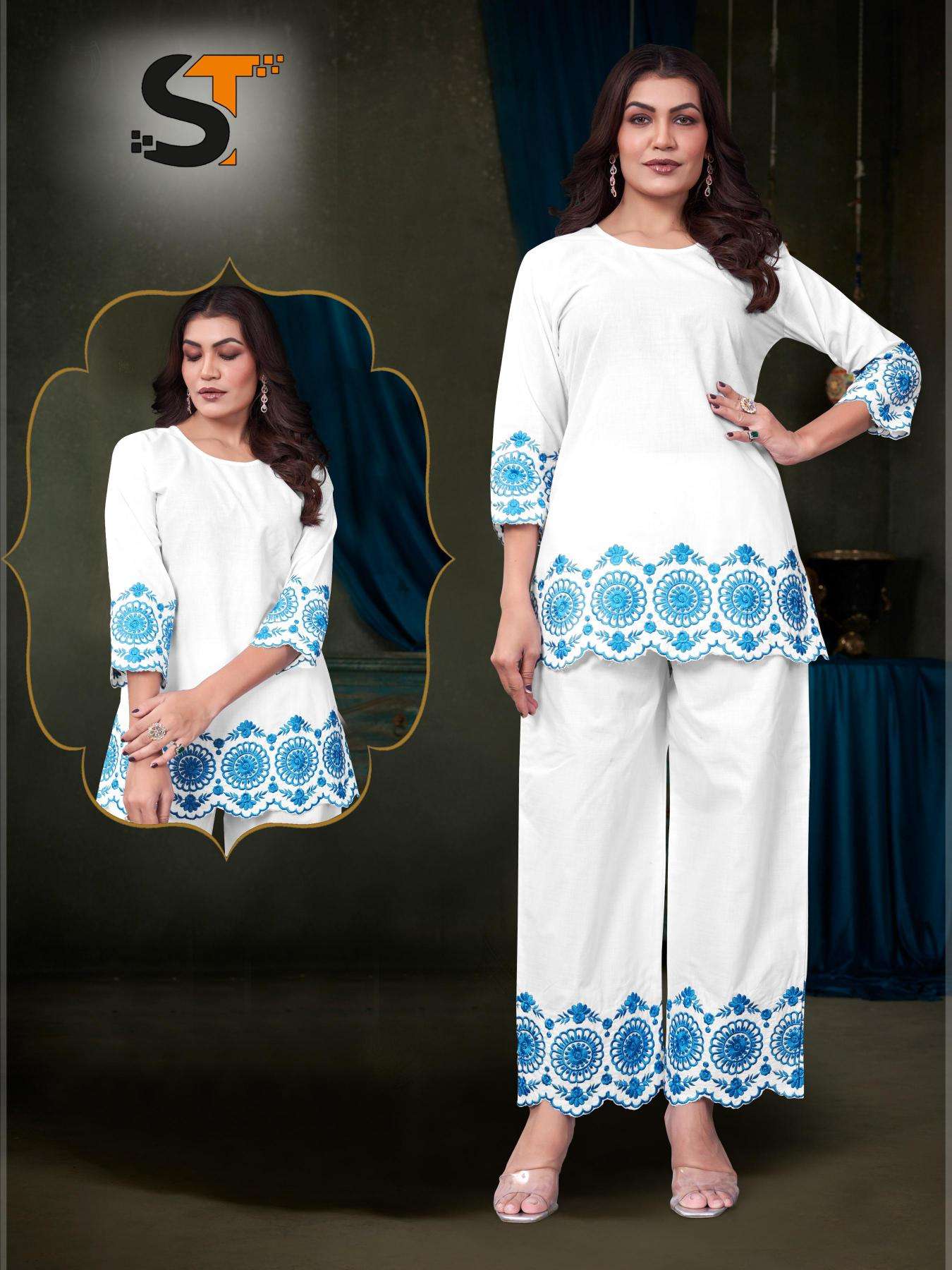 Shree salasar heavy cotton coord set Wholesale Kurtis in Gujarat