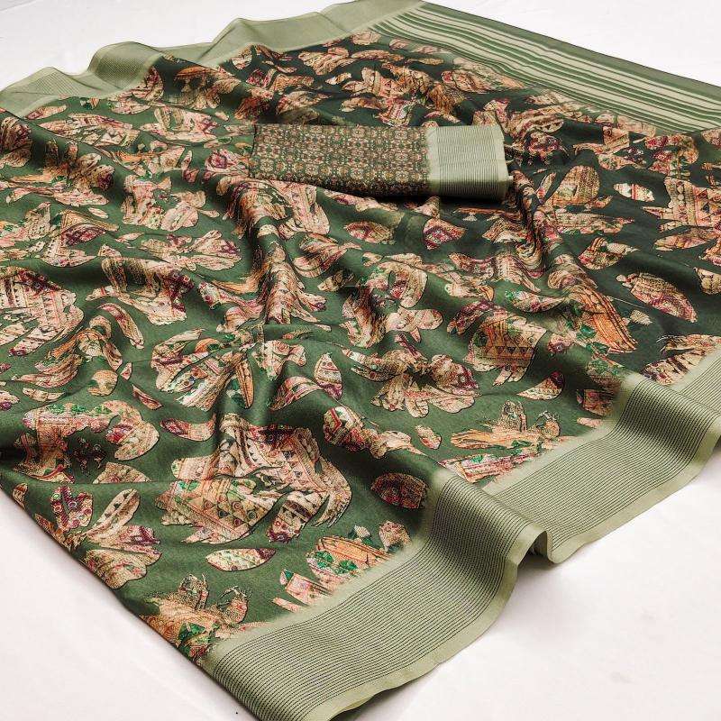 Soft manipuri silk with printed Saree manufacturers in Mumbai