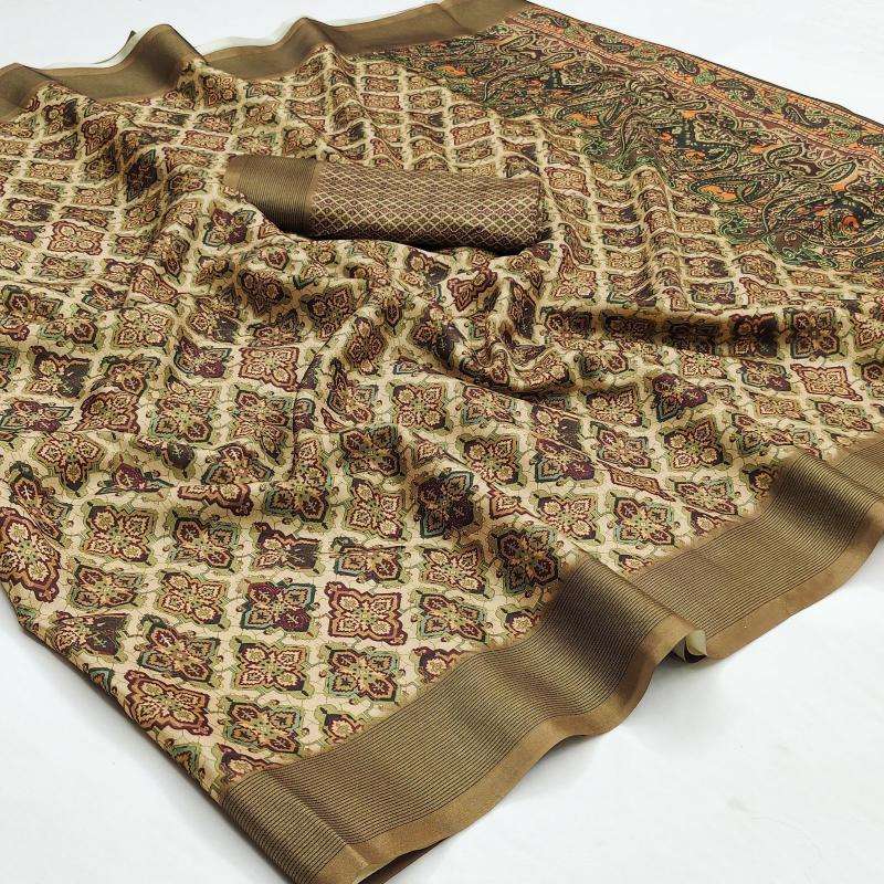 Soft manipuri silk with printed Saree manufacturers in Mumbai