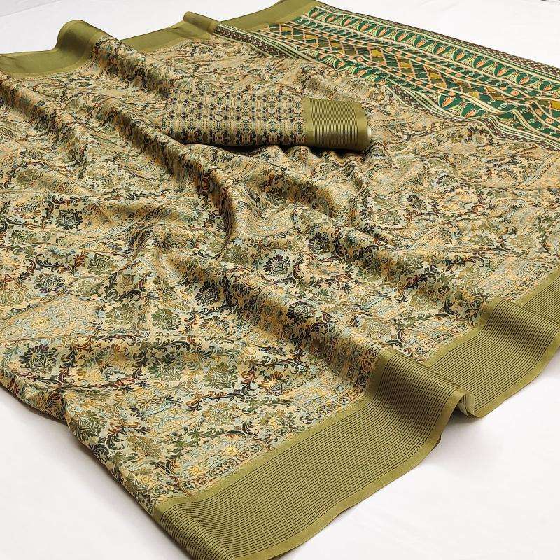 Soft manipuri silk with printed Saree manufacturers in Mumbai
