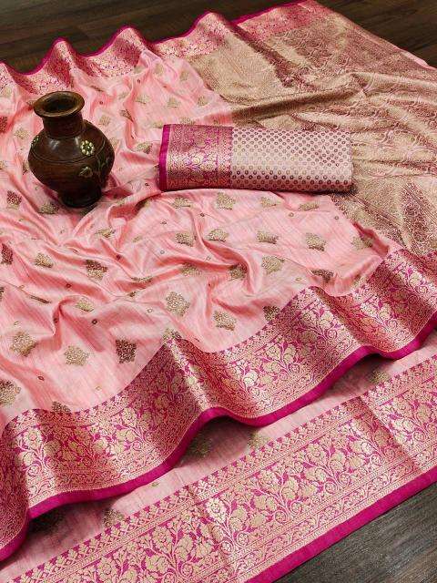Soft silk Nx-152 with beautiful gold zari Surat saree wholesale online