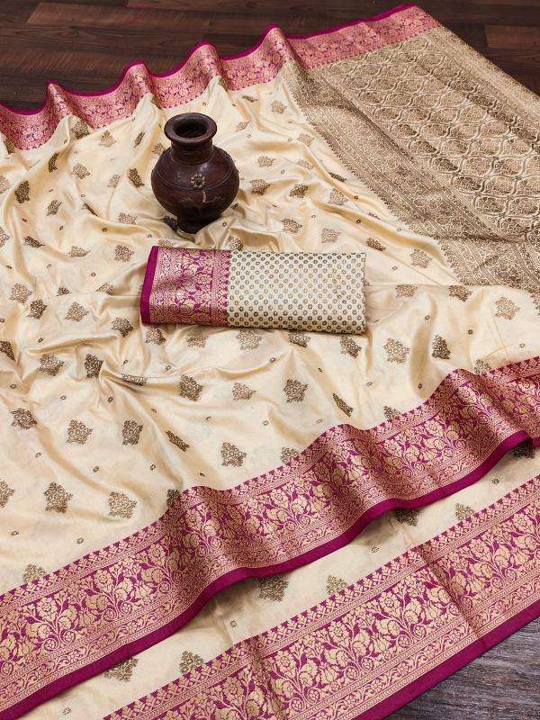 Soft silk Nx-152 with beautiful gold zari Surat saree wholesale online